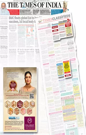 Gomantak Times tearsheet proof